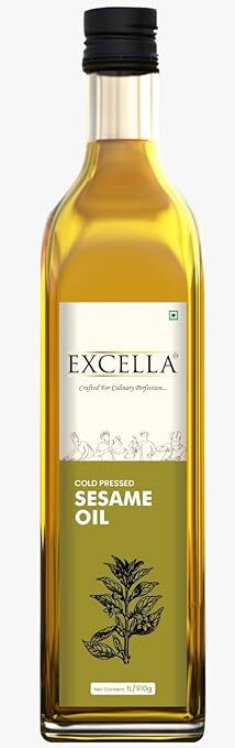 EXCELLA- WOOD PRESSED SESAME OIL 1 LTR