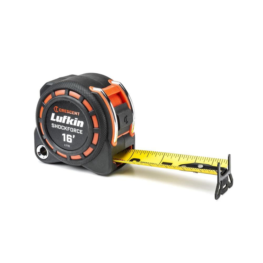 Lufkin L1116 ShockForce Tape Measure 16' x 1-3/16"
