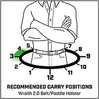 GALCO Wraith 2.0 Paddle/Belt Holster