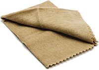 BIRCHWOOD CASEY Rust & Lead Remover for Gun | Durable Effective Treated Tan 11"x14" Gun Cleaning Cloth for Removing Lead, Plastic Build-Up, and Rust