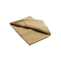 BIRCHWOOD CASEY Rust & Lead Remover for Gun | Durable Effective Treated Tan 11"x14" Gun Cleaning Cloth for Removing Lead, Plastic Build-Up, and Rust