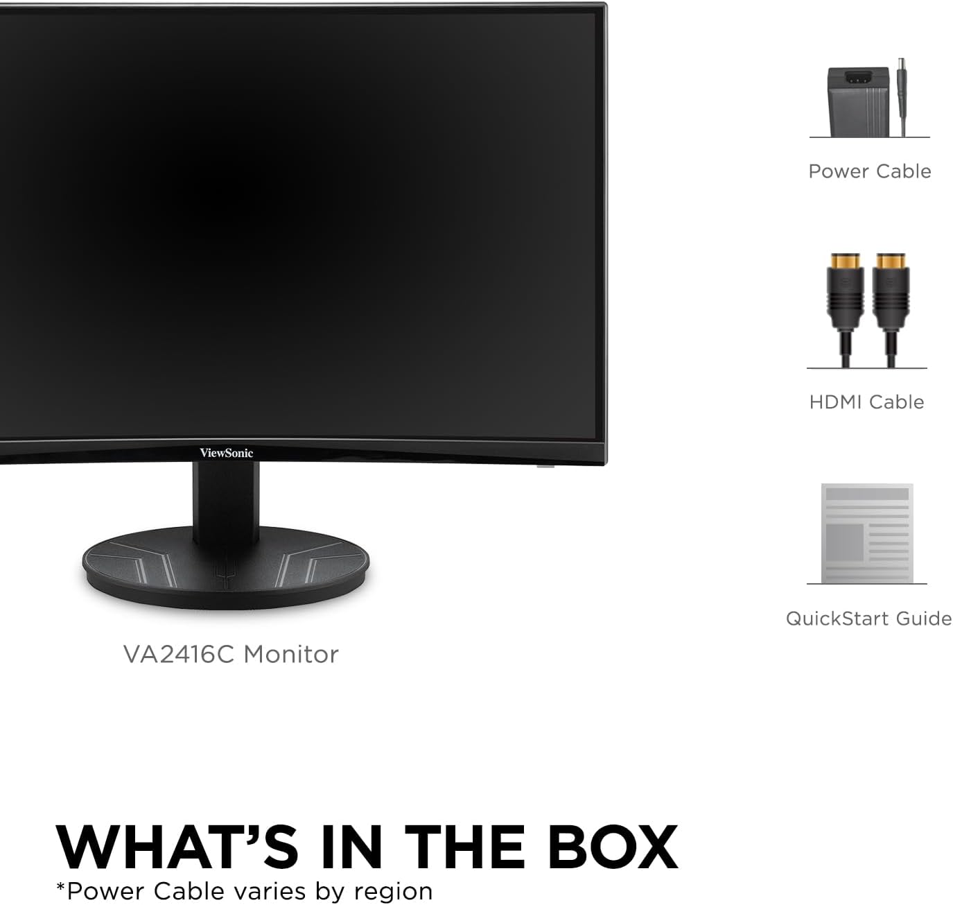VIEWSONIC Full HD 1080p Frameless Eye Care Monitors