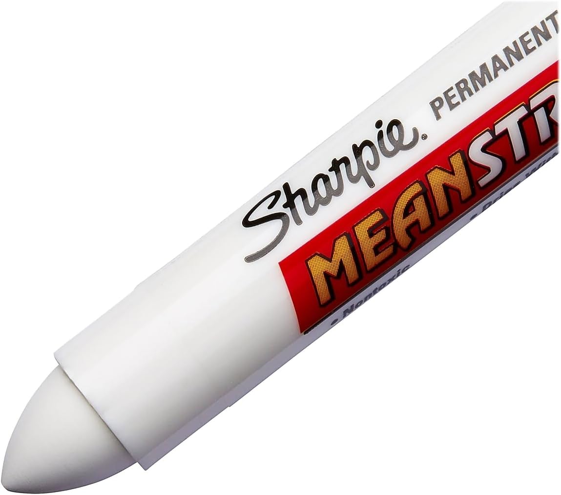Sharpie Mean Streak Permanent Marking Stick - White (Model 85018)