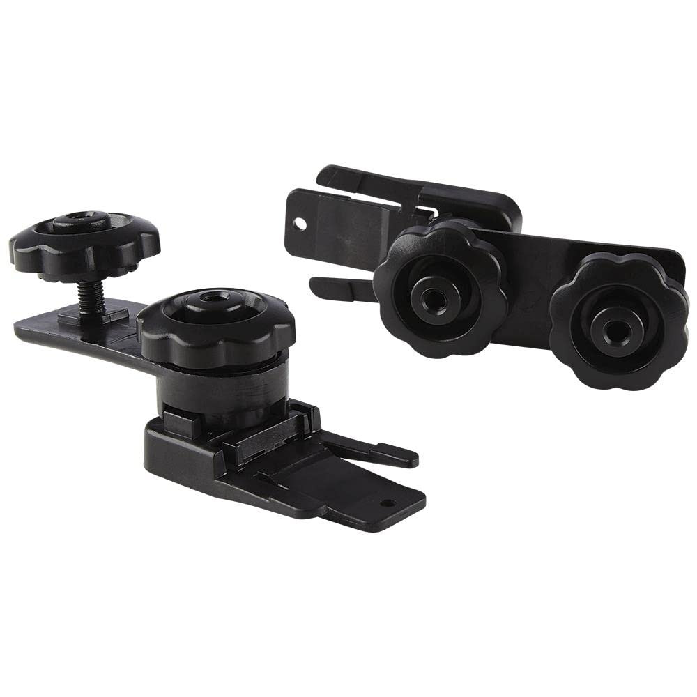 Sellstrom Faceshield Adapter, Slotted, 1 Pair, Black, S61970