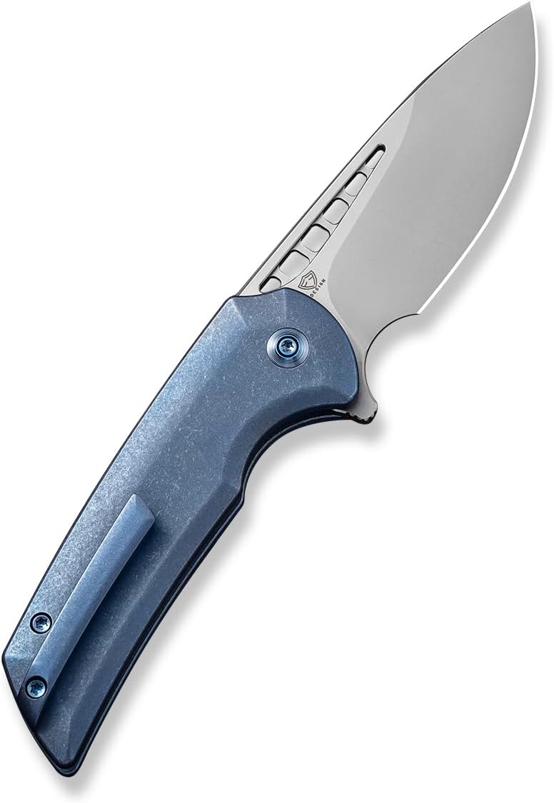 We Knife WE054BL3: Mini Malice Button Lock Blue
