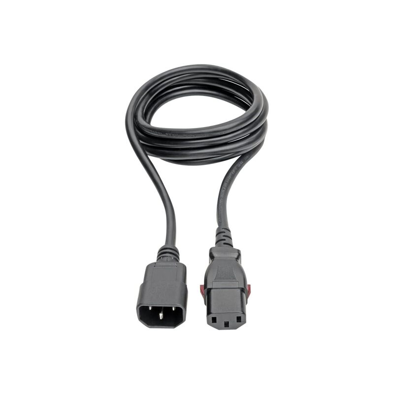 TRIPP LITE Computer Power Extension Cord (C14 to C13) Locking C13, 10A 18 AWG