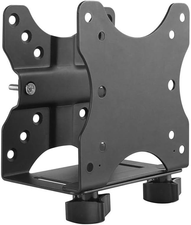 Monoprice Computer Case CPU Holder - Thin Client Mini PC Multi-Mount, Works with Mini PCs Up to 2.9 Inches Wide