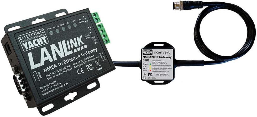 Digital Yacht LANLink NMEA 2000 To Ethernet Gateway