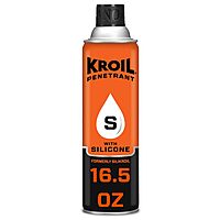 Kroil Penetrating Oil with Silicone (Aerosol Spray-16.5oz Can-Single) | Penetrant for Rusted Bolts