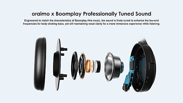 oraimo headphone boompop