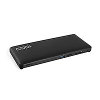 CODi Centro1202 USB-C Docking Station – 100W PD, Dual 4K Display Support, MST, HDMI & DisplayPort, Gigabit Ethernet, SD/MicroSD Card Reader, USB-A/USB-C Ports