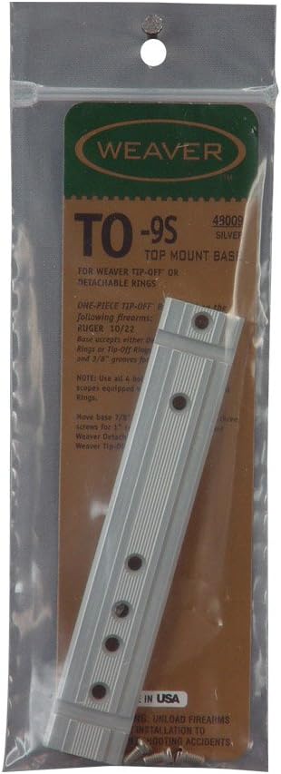 WEAVER Top-Mount Aluminum Scope Base