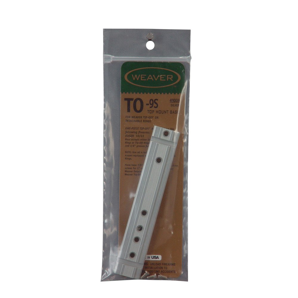 WEAVER Top-Mount Aluminum Scope Base