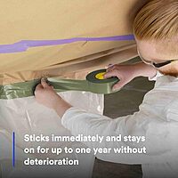 3M 051131-17819 Performance Plus 8979 Duct Tape, 48 mm W x 54.8 m L, 12.1 mil THK, Cloth, Olive