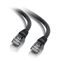 C2G/ Cables To Go Legrand - C2G Cat6 Ethernet Cable, Snagless Unshielded Cat6 Patch Cable, Black Network Patch Cable, 7 Foot Snagless UTP Ethernet Cable, 1 Count, C2G 27152 1 Count (Pack of 1)