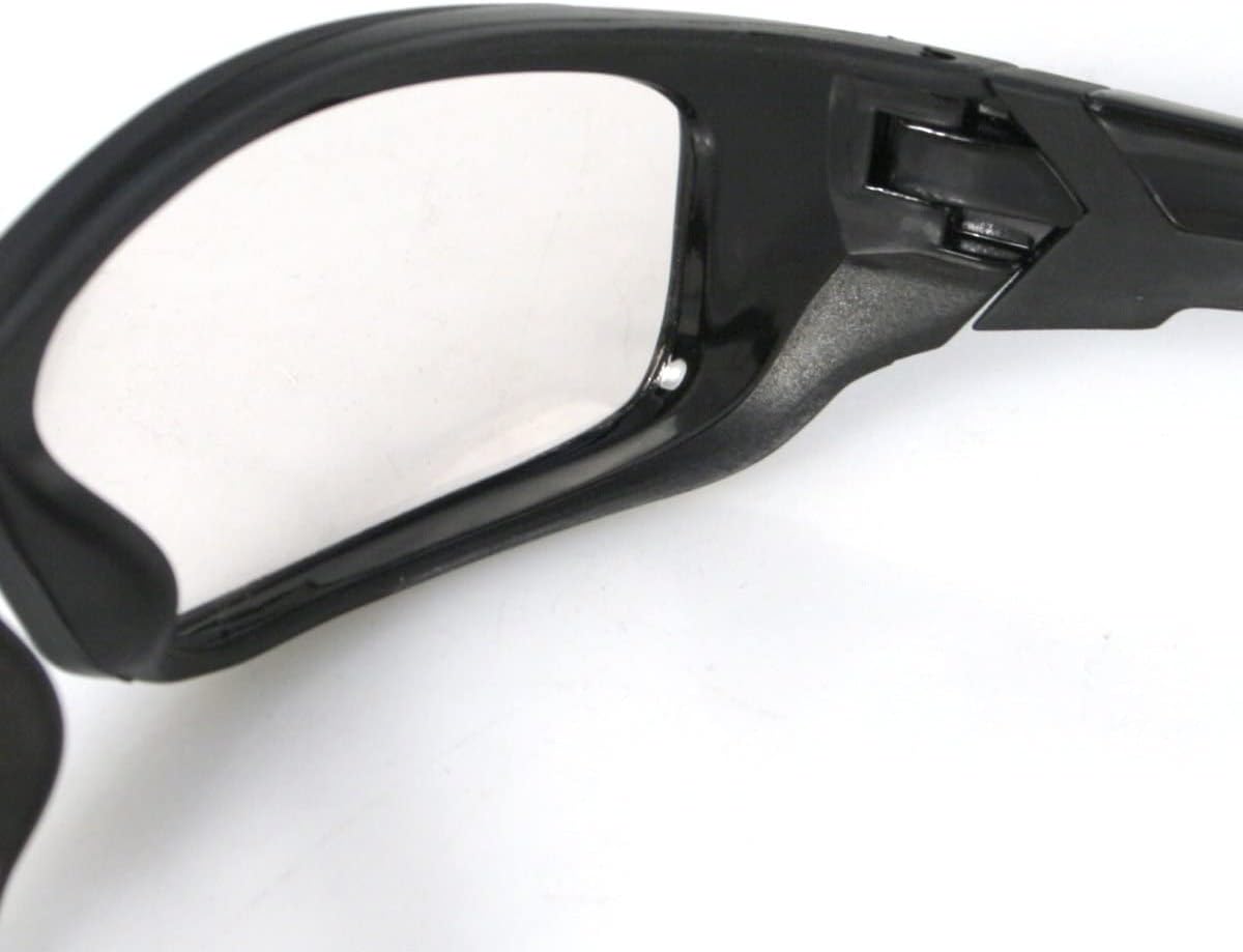 Bobster ® Hooligan, Gloss Black Frame, Clear Photochromic Lens