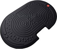 Floortex FCA21624XBK AFS-TEX System 2000X Active Anti Fatigue Mat Black 16-Inch x24-Inch