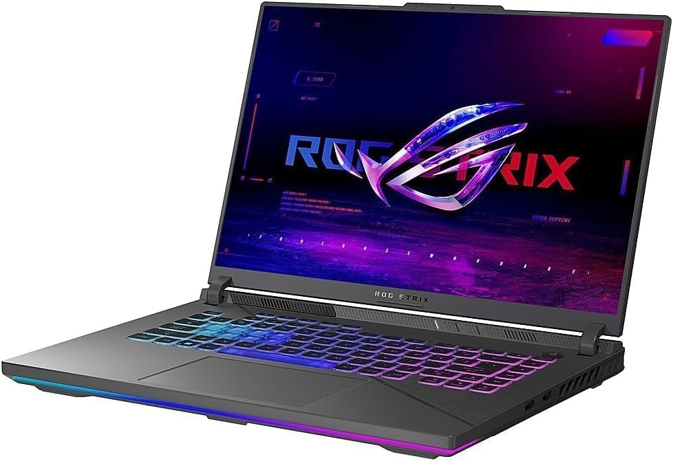 ASUS ROG Strix G16 16" 240Hz Gaming Laptop Intel-i9-14900HX(24 cores), NVIDIA GeForce RTX 4060, 64GB DDR5 RAM, 2TB SSD