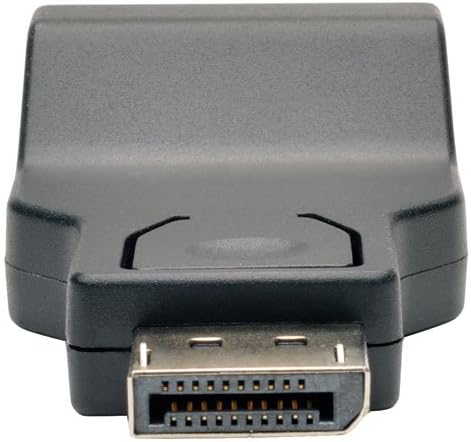 Tripp Lite DisplayPort to VGA Adapter Active Converter Compact Displayport 1.2 DP to VGA DP2VGA 6in (P134-000-VGA-V2), Black