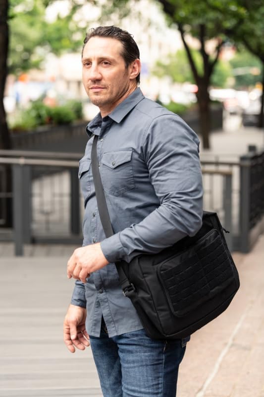 5.11 Tactical Unisex Overwatch Briefcase, 16L Functional Storage Space, 15-Inch Laptop Accesible, One Size One Size Black Ii