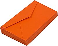 JAM Paper Booklet Invitation Envelopes, Gummed Seal, 30% Recycled