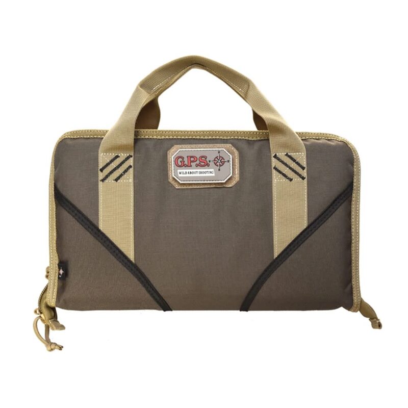 G. Outdoor Products G.P.S. GPS-1485PCMF Handgun Case Memory Foam Large