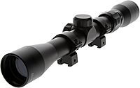 TRUGLO TRUSHOT Riflescope 1 in Aluminum Tube Duplex Reticle