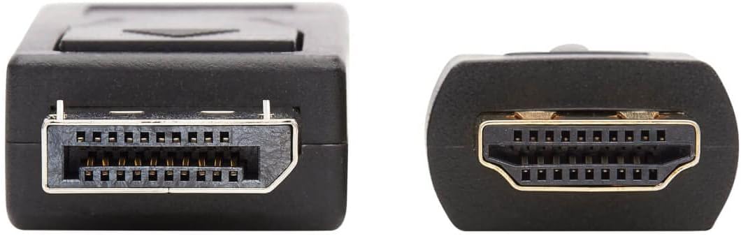 Eaton Tripp Lite Series DisplayPort 1.2 to HDMI Active Adapter Cable (M/M), 4K 60 Hz, HDR, Secure-Grip Plugs, Black