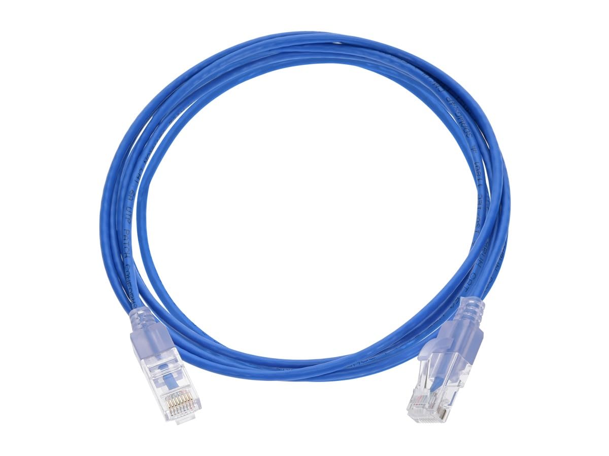 Monoprice SlimRun Cat6A Ethernet Patch Cable - 30AWG UTP Snagless RJ45 10G