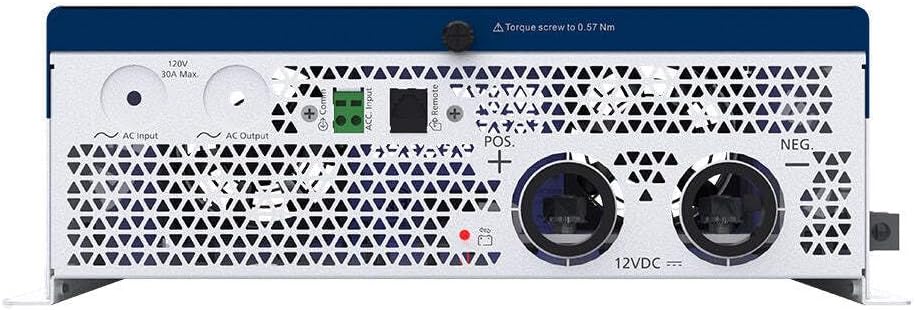 Xantrex Freedom X 2000 True Sine Wave Power Inverter - 12VDC - 120VAC - 2000W