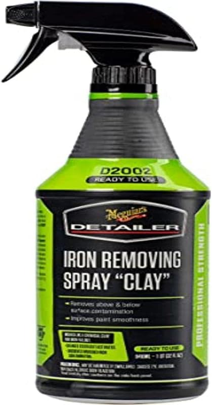 Meguiar's® Iron Removing Spray Clay, Drtu200232, 32 oz, 6 Bottles/Case