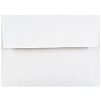 JAM PAPER 4Bar A1 Invitation Envelopes - 3 5/8 x 5 1/8 - White - 25/Pack