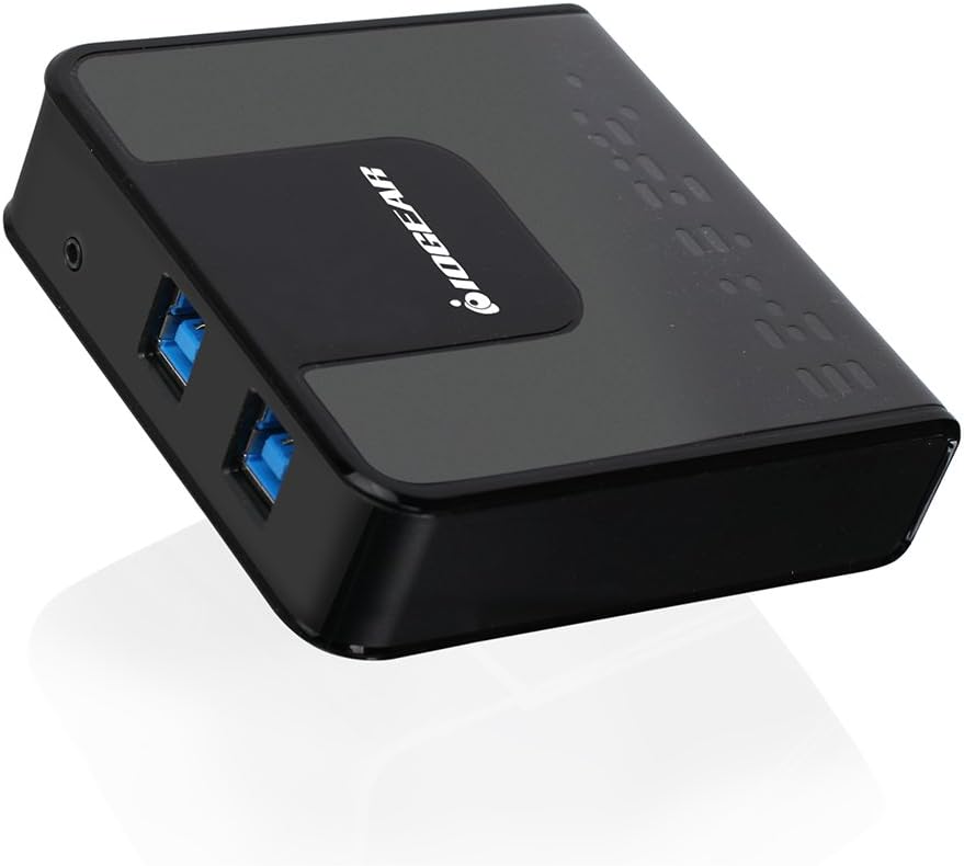 IOGEAR 2x4 USB Peripheral Sharing Switch - Share 4 USB Devices Between 2 Computers