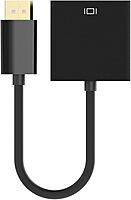 Belkin DisplayPort to VGA Adapter, HD-15, DP M to VGA F - display adapter - 6in DisplayPort/VGA Video Cable - F2CD032B