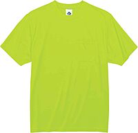 Ergodyne GloWear 8089 Non-Certified High-Visibility T-Shirt, Lime