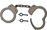 Smith & Wesson Model 100L Extra Link Nickel Finish Handcuffs