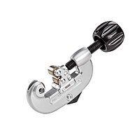 RIDGID 32910 Model 10 Screw Feed Tubing Cutter, 1/8-inch to 1-inch Tube Cutter Small Silver/Black