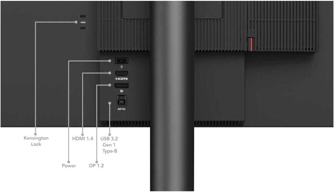 Lenovo ThinkCentre Tiny-In-One 24 Gen 5 24in Class Webcam Full HD LED Monitor - 16:9 - Black - 23.8in Viewable - 12NAGAR1US