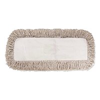 Boardwalk BWK1336 36 in. x 5 in. Industrial Washable Dust Mop Head - White