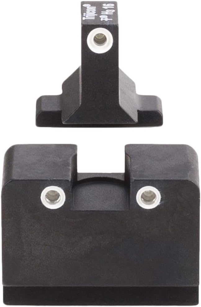 Trijicon Sights/ Bright & Tough Night Sight Suppressor Set with White Front
