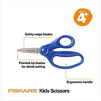 Fiskars Pointed-Tip Kids Scissors