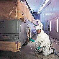 3M Specialty High Temperature Masking Tape 501+, Tan, 48 mm x 55 m, 7.3 mil, 24 per case 60.14 Yards 1.88 inches Tan 24