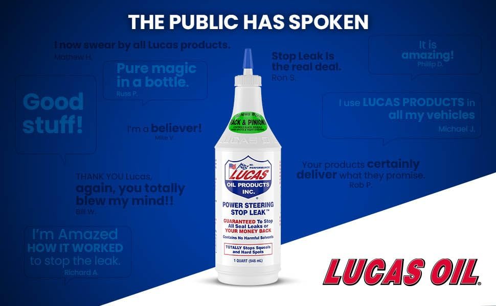 Lucas Oil Power Steering Stop Leak