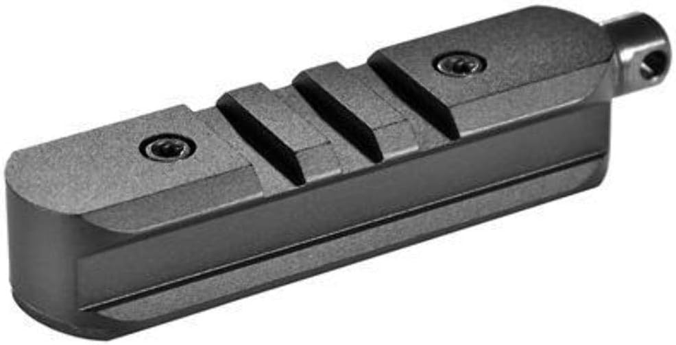 WARNE 7953M Sling Swivel Accessory Rail Adaptor, Pic Rail Interface, Mount Bipods and Accessories, Fits Front Swivel Stud