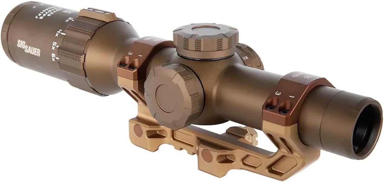 SIG SAUER TANGO6T Second Focal Plane Riflescope with FL-6 Reticle