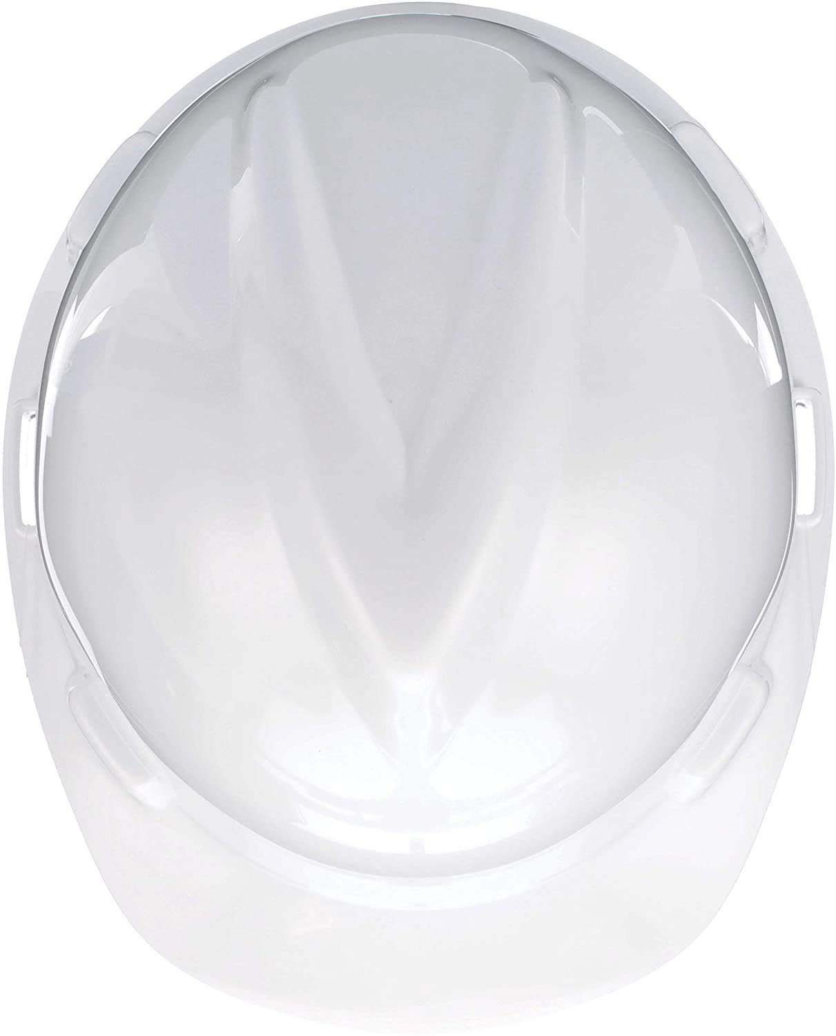 MSA 475358 V-Gard Cap Style Safety Hard Hat With Fas-Trac III Ratchet Suspension | Polyethylene Shell