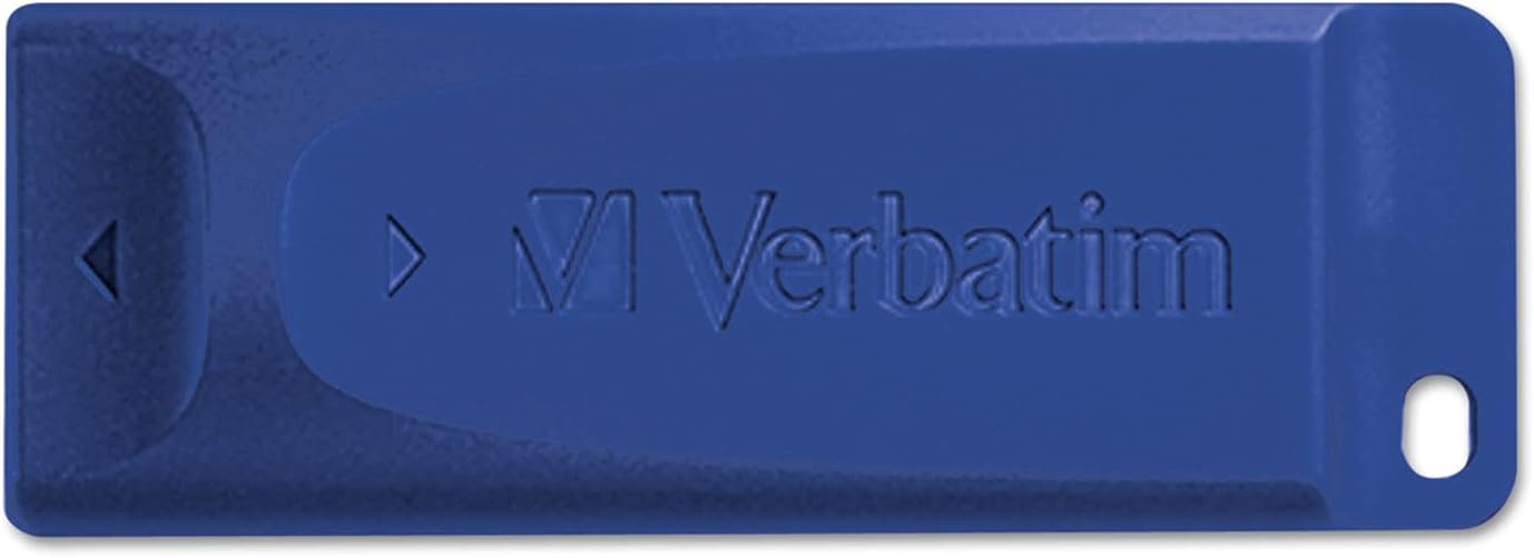 VERBATIM USB 2.0 Retractable Cap-less Flash Drive - Universally Compatible
