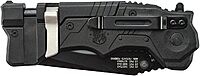 Smith & Wesson 1st Response SW911B 8.2in High Carbon S.S. Assisted Opening Knife with 3.4in Serrated Tanto Blade and Nylon Handle for Outdoor, Tactical, Survival and EDC