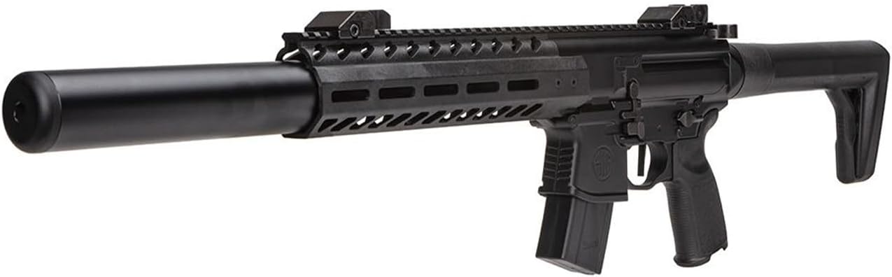 Sig Sauer MCX Gen 2 .177 Caliber 30rd CO2-Powered Semi-Auto Pellet Air Rifle | Accurate High-Performance Airgun for Shooting
