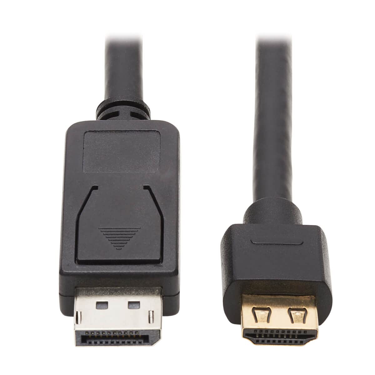 Eaton Tripp Lite Series DisplayPort 1.2 to HDMI Active Adapter Cable (M/M), 4K 60 Hz, HDR, Secure-Grip Plugs, Black